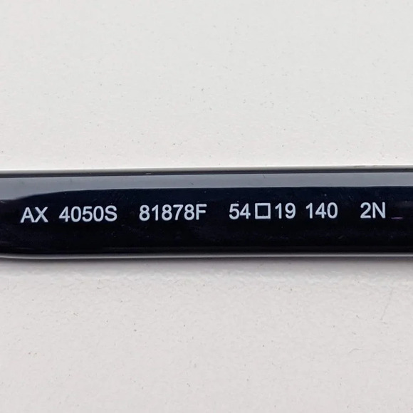 🕶️Armani Exchange AX4050S 81878F Sunglasses 54/19 140 /KAL339🕶️​ - Picture 3 of 6